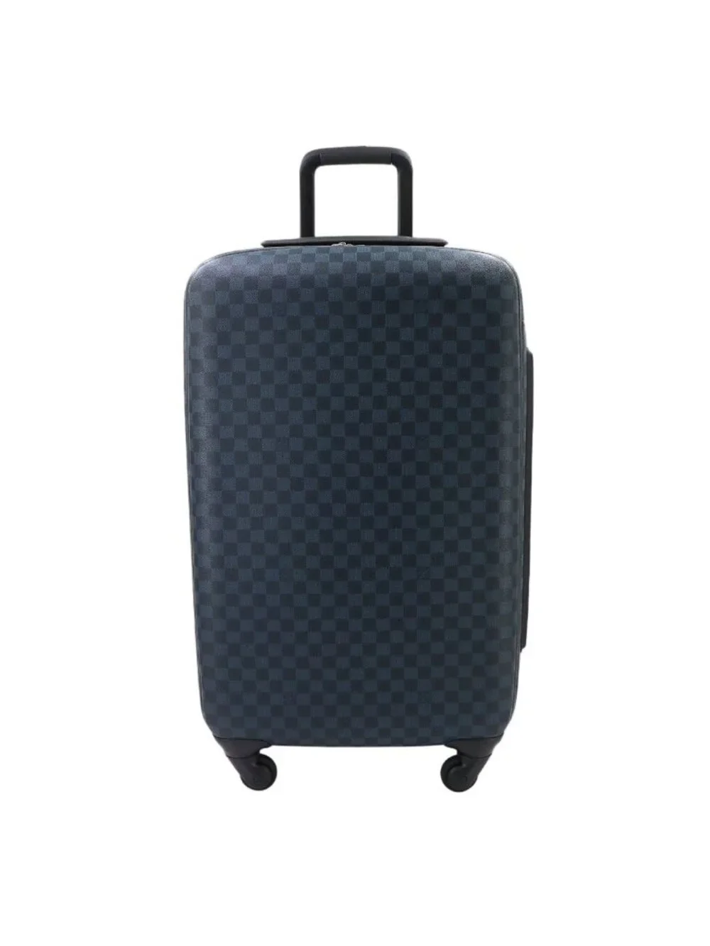 Louis Vuitton Damier Cobalt Zephyr 70 Carrie Bag Blue Silver